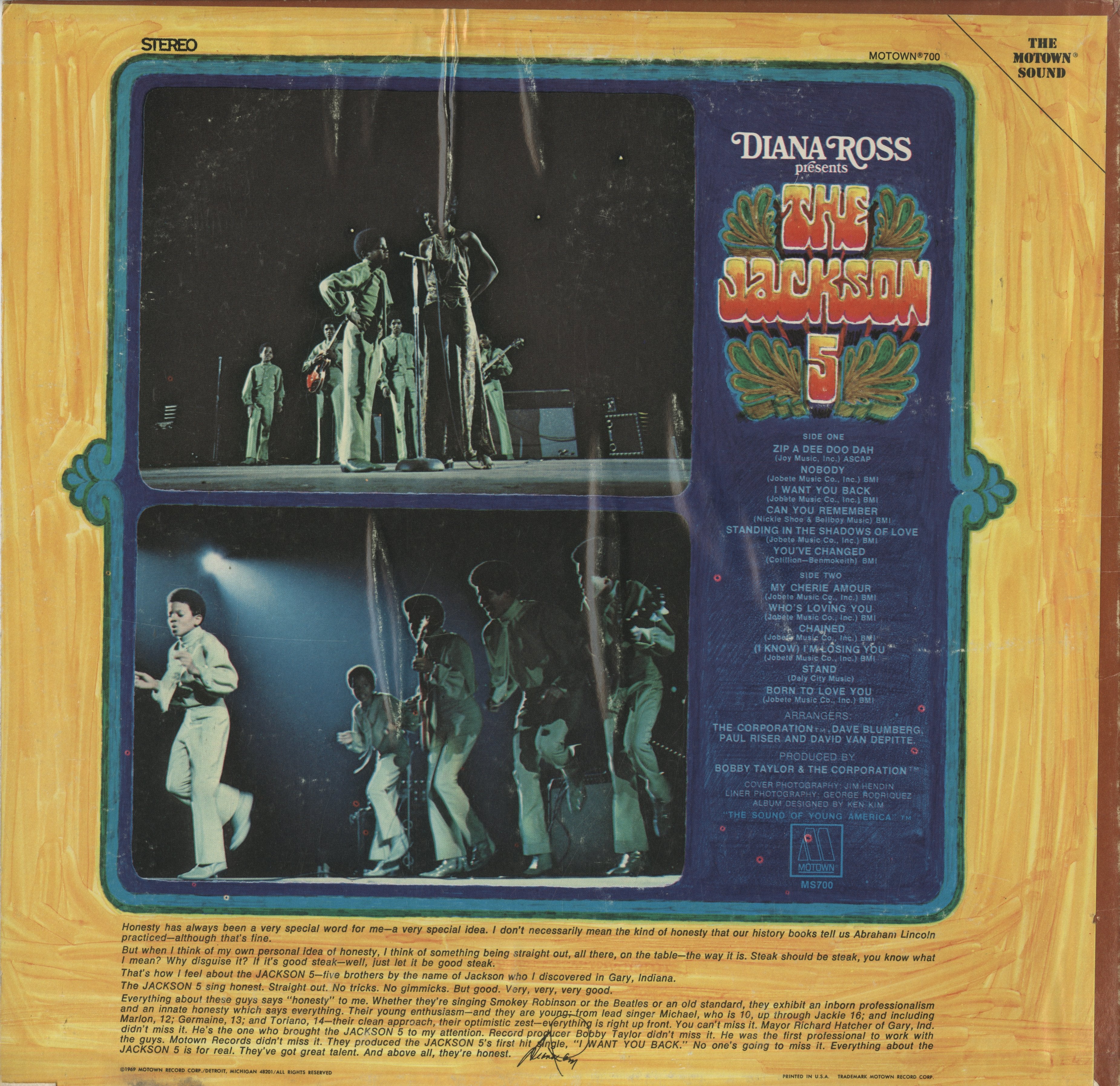 Jackson 5 / ジャクソン・ファイヴ / Diana Ross Presents The Jackson