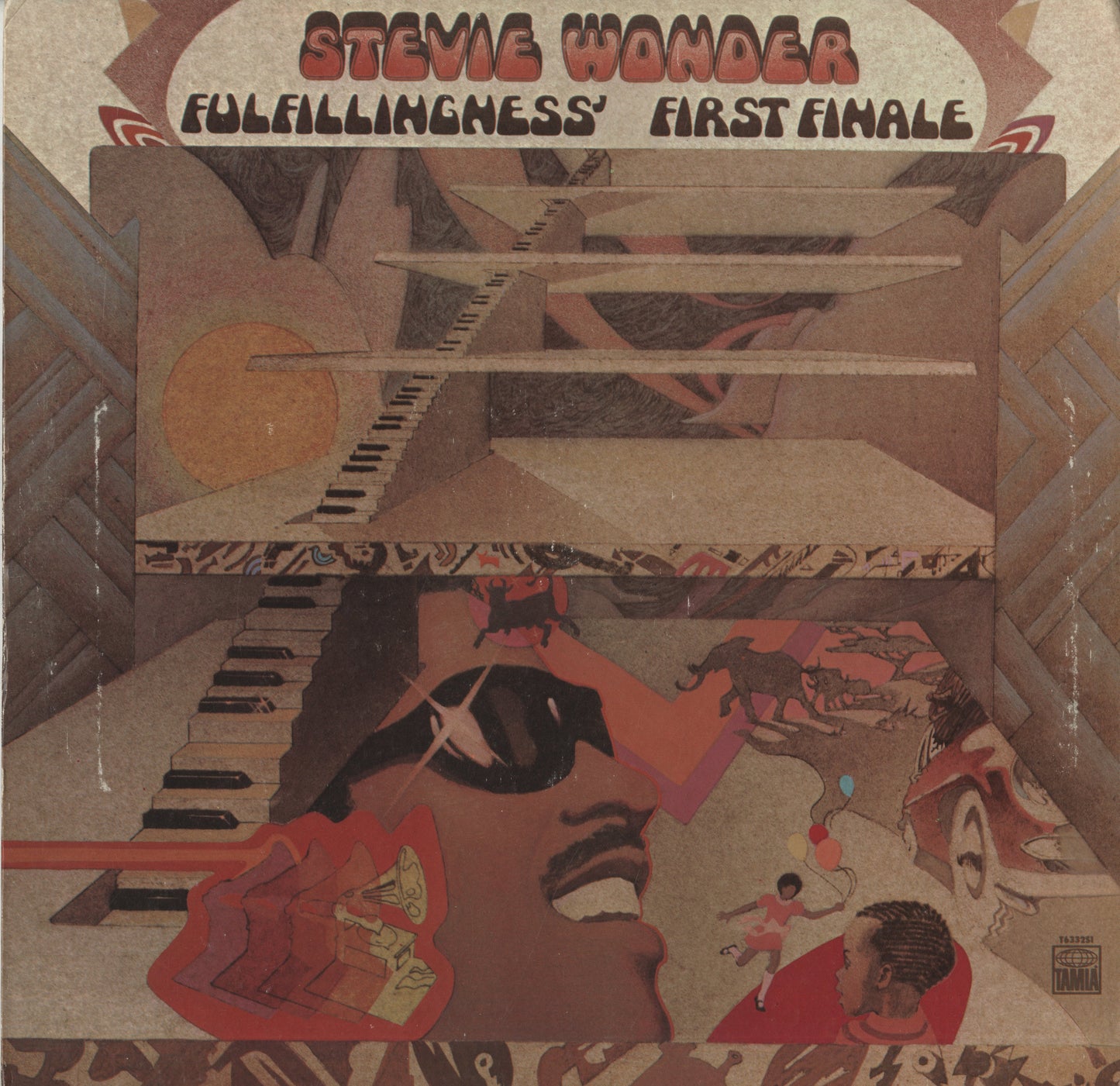 Stevie Wonder / スティーヴィ・ワンダー / Fulfillingness' First Finale (T6-332S1)