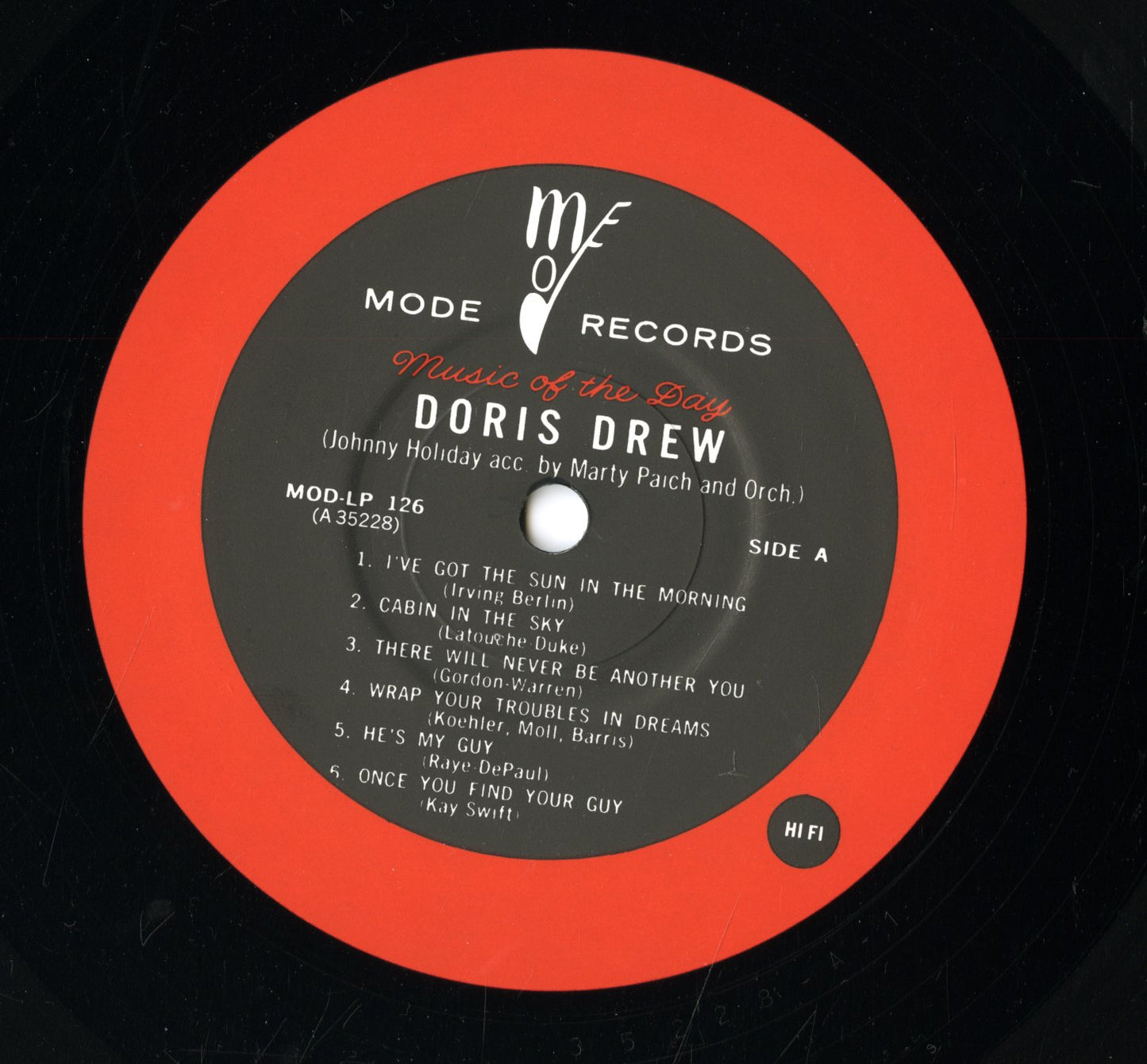 Doris Drew / ドリス・ドリュー / Delightful Doris Drew (MOD-LP 126)