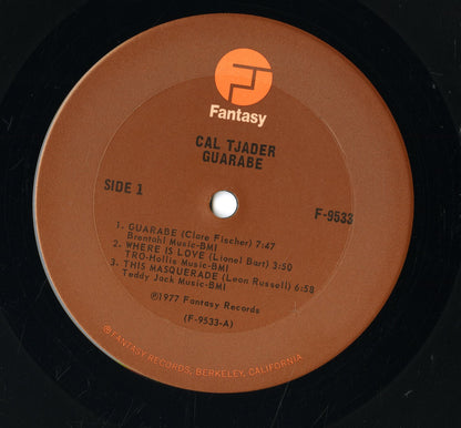 Cal Tjader / カル・ジェイダー / Guarabe (F-9533)