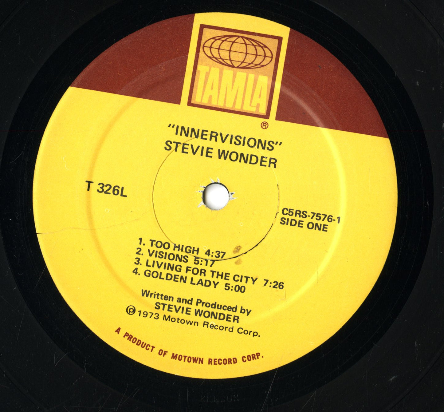 Stevie Wonder / スティーヴィ・ワンダー / Innervisions (T 326L)