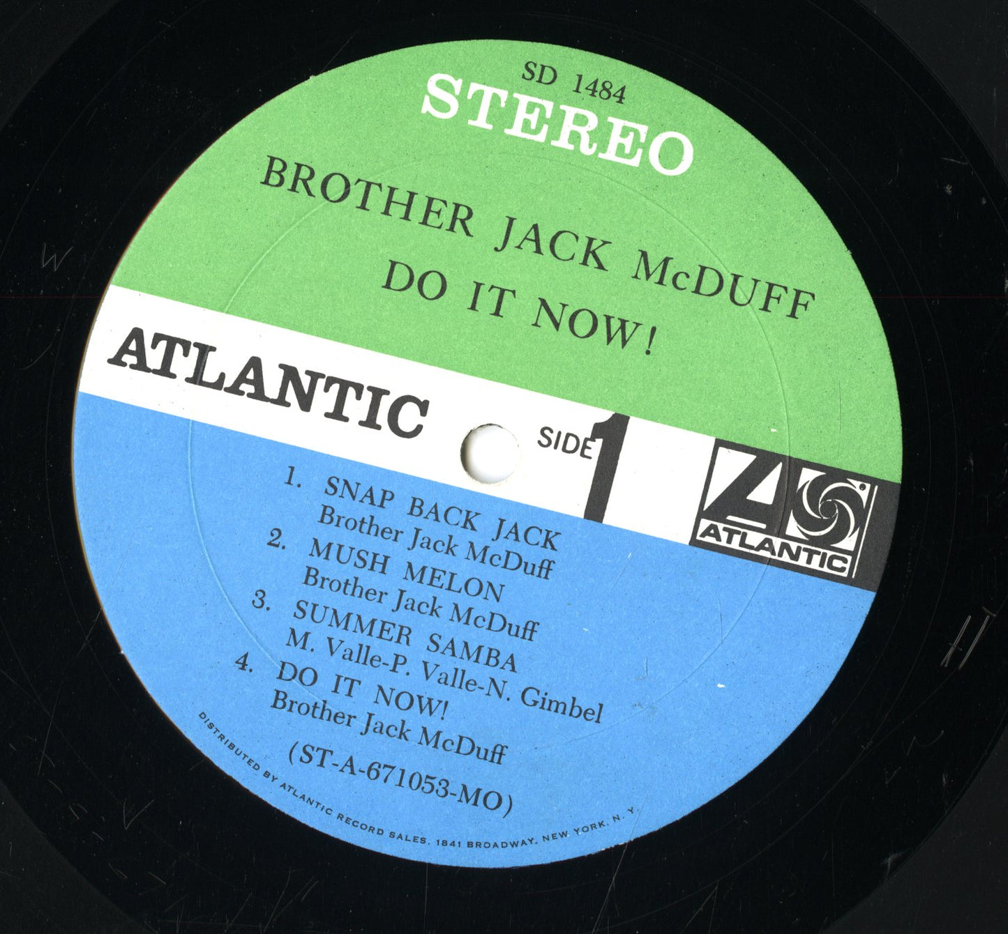 Brother Jack McDuff / ブラザー・ジャック・マクダフ / Do It Now! (SD 1484)