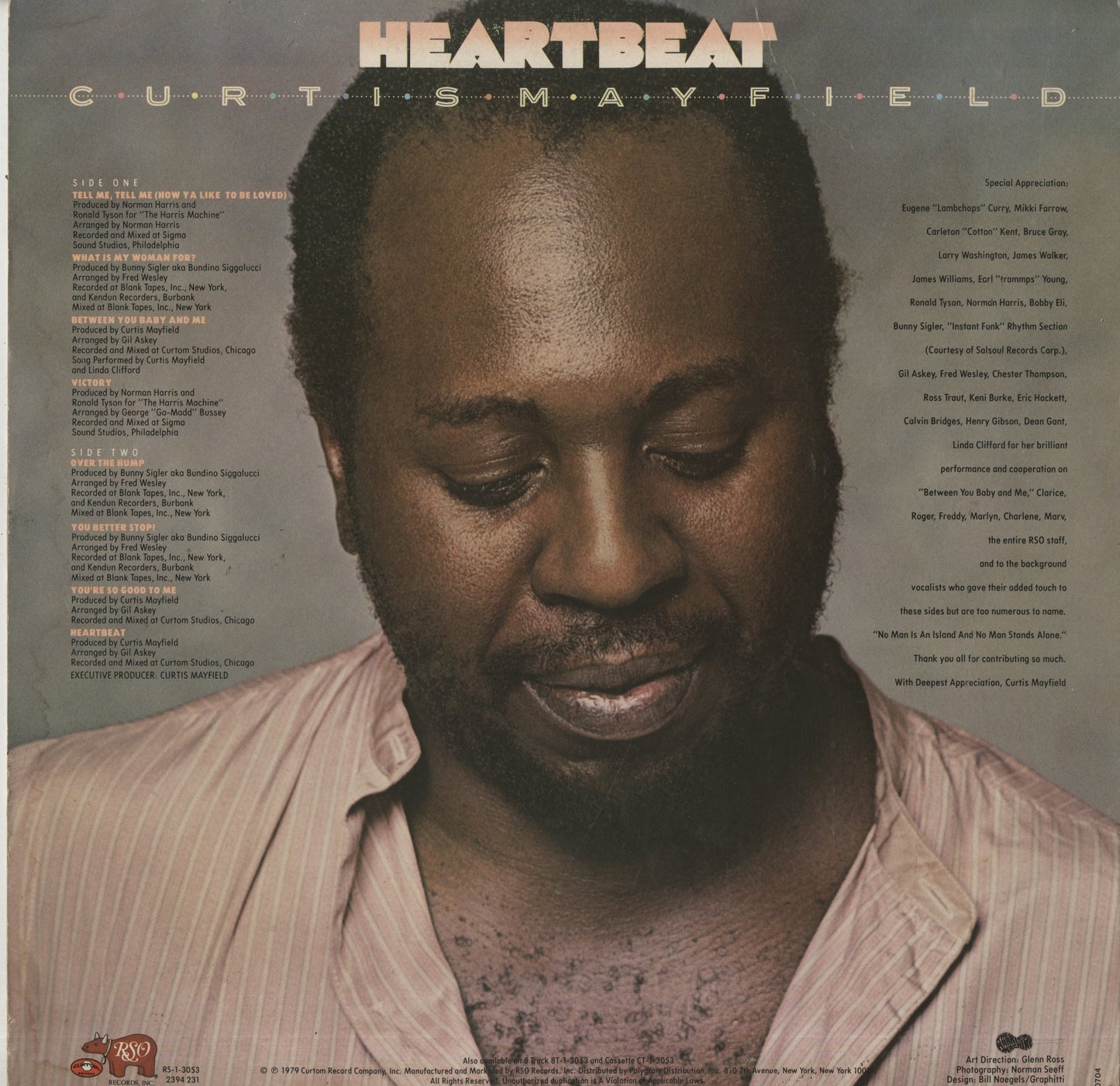 Curtis Mayfield / カーティス・メイフィールド / Heartbeat (RS-1-3053)