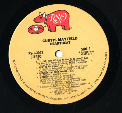 Curtis Mayfield / カーティス・メイフィールド / Heartbeat (RS-1-3053)