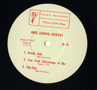 Mel Lewis / メル・ルイス / Mel Lewis Sextet (MOD-LP 103)