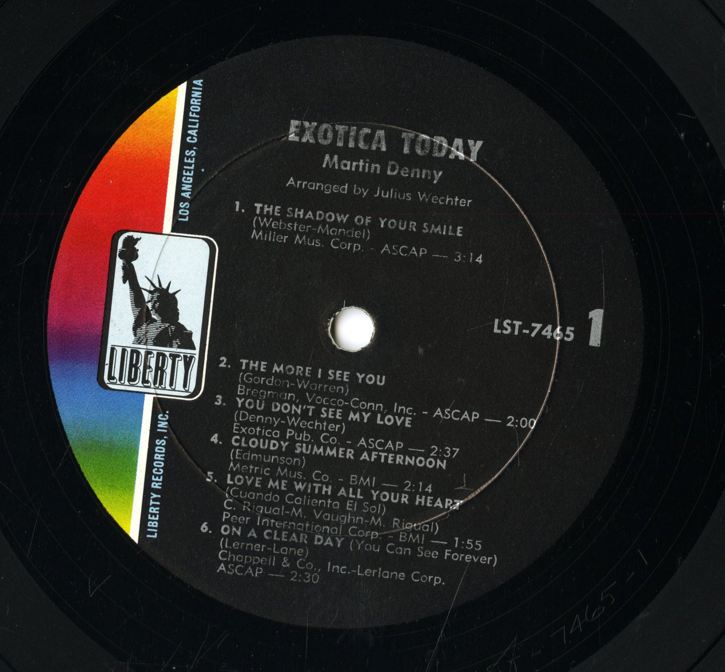 Martin Denny / マーチン・デニー / Exotica Today (LST-7465)