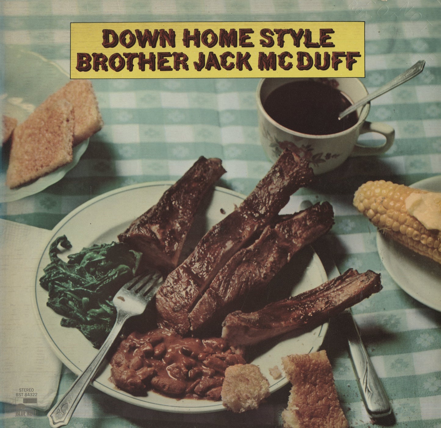 Brother Jack McDuff / ブラザー・ジャック・マクダフ / Down Home Style (BST 84322)