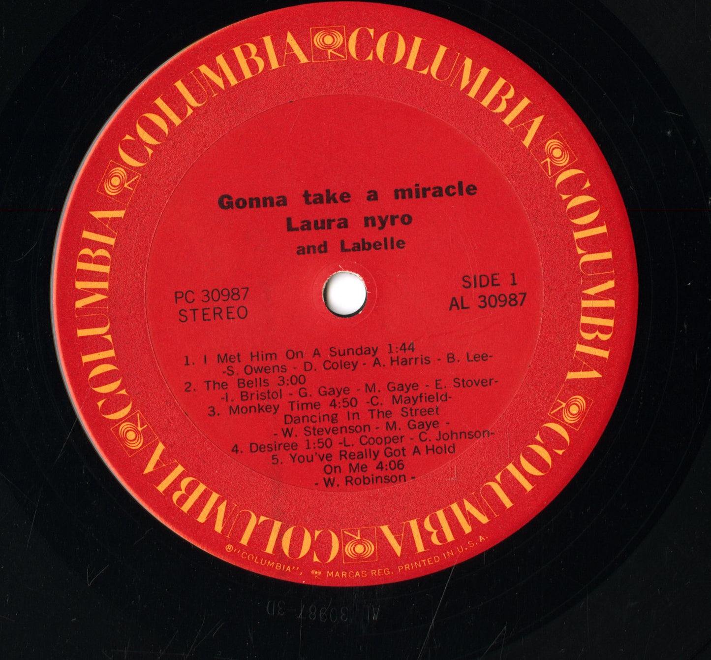 Laura Nyro / ローラ・ニーロ / Gonna Take A Miracle (PC 30987)