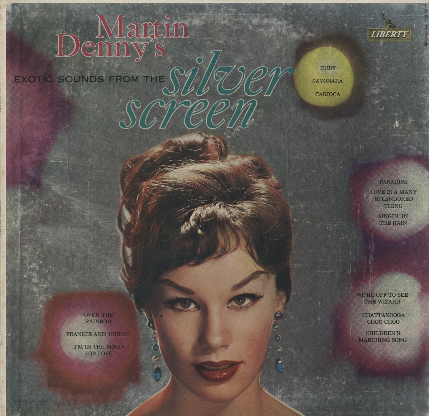 Martin Denny / マーチン・デニー / Silver Screen - MONO (LRP3158)