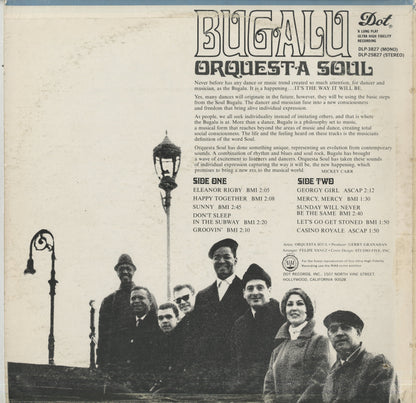 Orquesta Soul / オルケスタ・ソウル / Bugalu (DLP 25827)