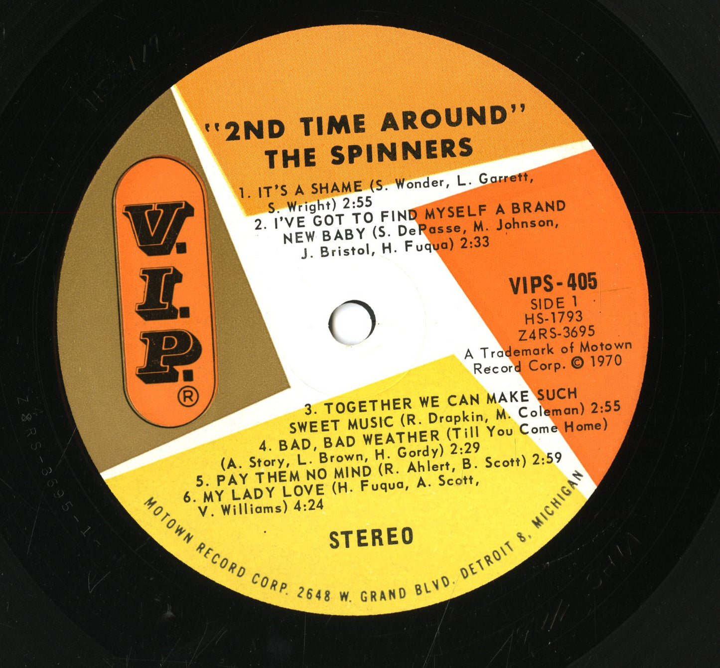 The Spinners / スピナーズ / 2nd Time Around (VIPS 405)