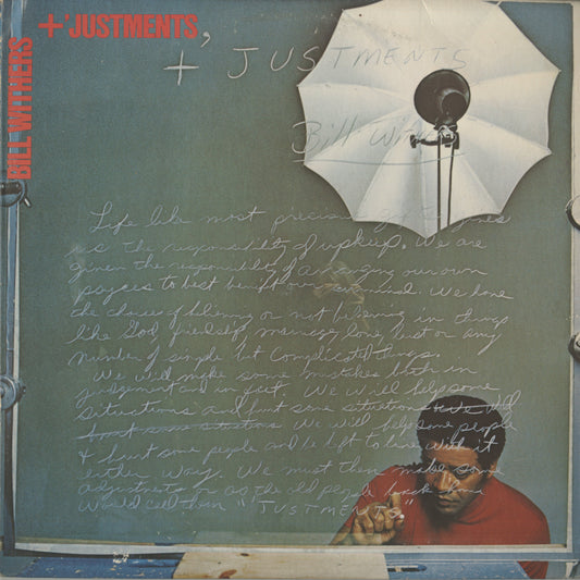 Bill Withers / ビル・ウィザース / +'Justments (SRA8032)