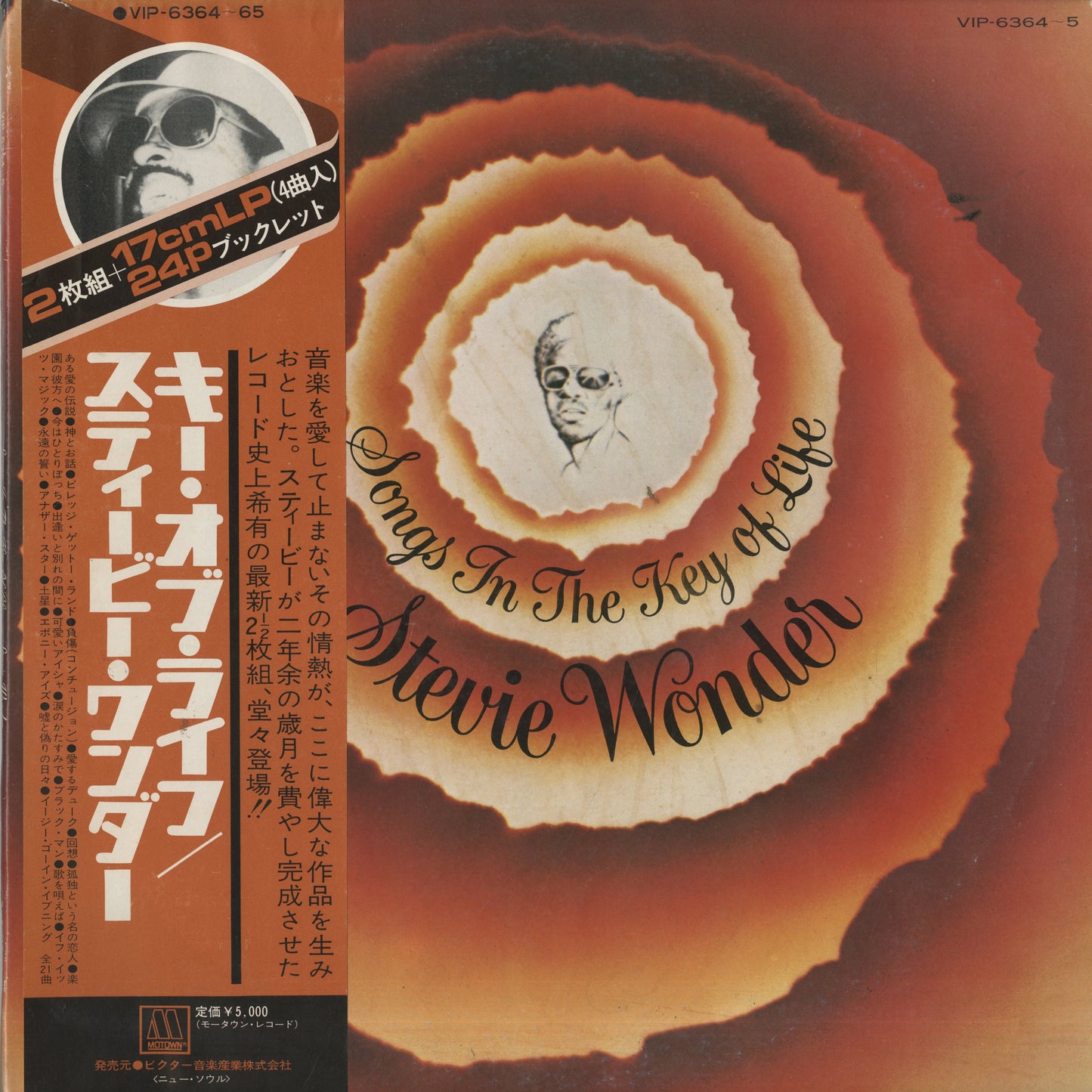 Stevie Wonder / スティーヴィ・ワンダー / Songs In The Key Of Life -2LP (VIP-6364/5)