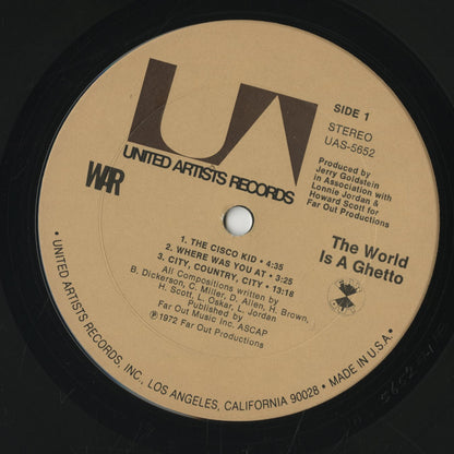 War / ウォー / The World Is A Ghetto (UAS-5652)