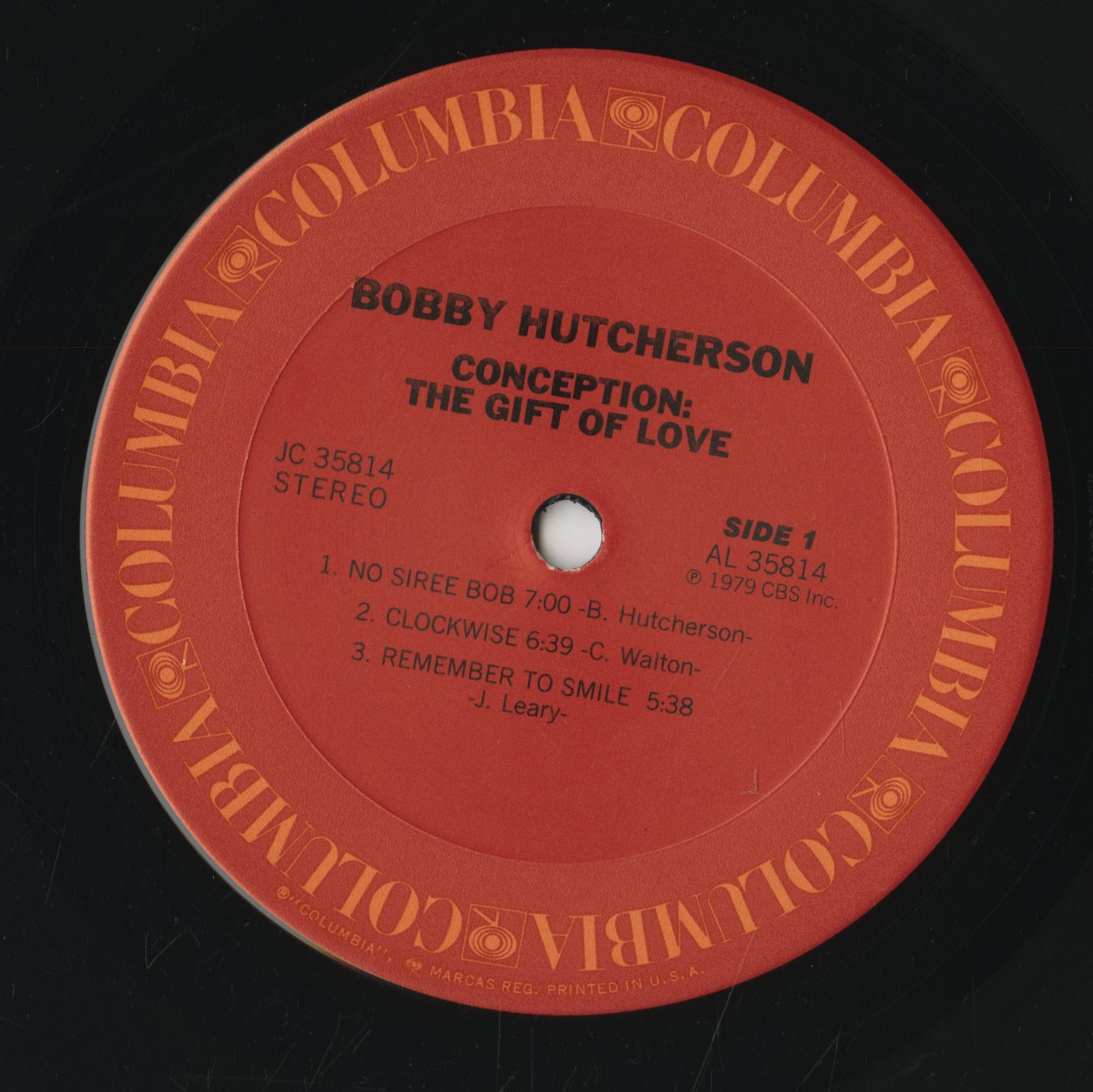 Bobby Hutcherson / ボビー・ハッチャーソン / Conception: The Gift Of Love(JC 35814)