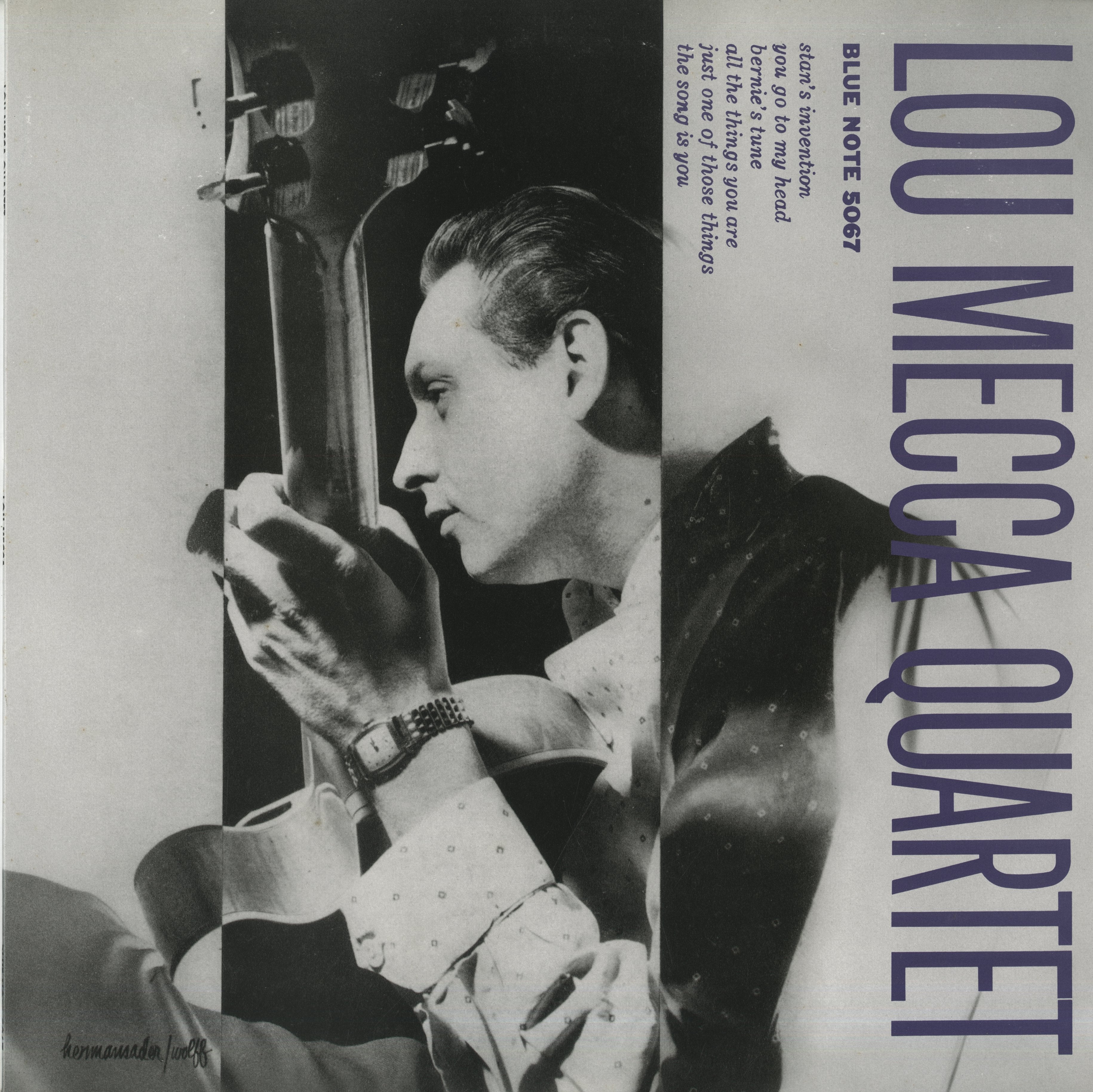 Lou Mecca Quartet - Lou Mecca Quartet (BLP-5067) LP 1990 JPN Blue