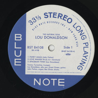 Lou Donaldson / ルー・ドナルドソン / The Natural Soul (BN 4108)