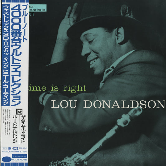 Lou Donaldson / ルー・ドナルドソン / The Time Is Right (BN 4025)