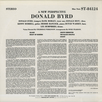 Donald Byrd / ドナルド・バード / A New Perspective (BNJ71055)