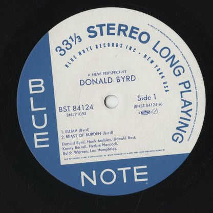 Donald Byrd / ドナルド・バード / A New Perspective (BNJ71055)