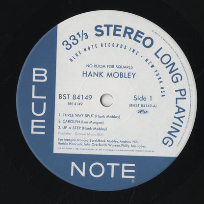 Hank Mobley / ハンク・モブレー / No Room For Squares (BN 4149)