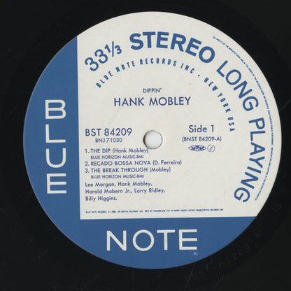 Hank Mobley / ハンク・モブレイ / Dippin' (BNJ 71030)