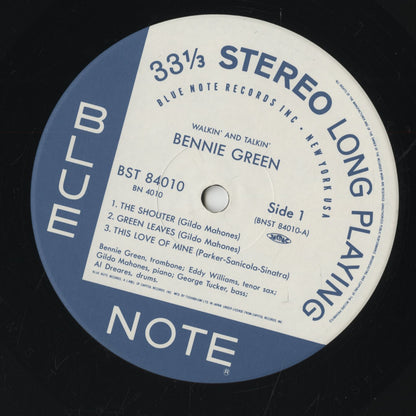 Bennie Green / ベニー・グリーン / Walkin' And Talkin' (BN 4010)