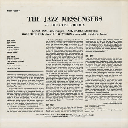 Art Blakey / The Jazz Messengers At Cafe Bohemia Volume 2 (BN 1508)