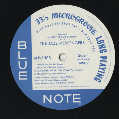 Art Blakey / The Jazz Messengers At Cafe Bohemia Volume 2 (BN 1508)