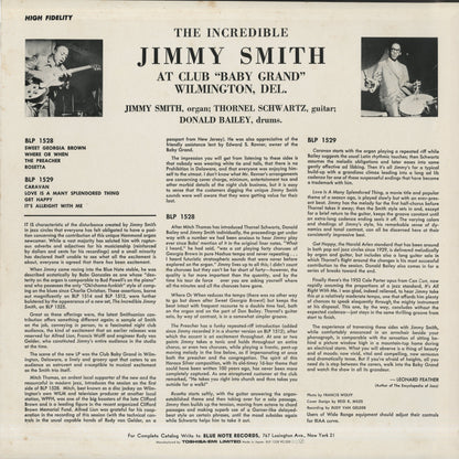 Jimmy Smith / ジミー・スミス / At Club Baby Grand Wilmington Delaware (BN 1528)