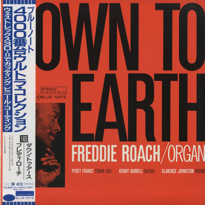 Freddie Roach / フレディ・ローチ / Down To Earth (BN 4113)