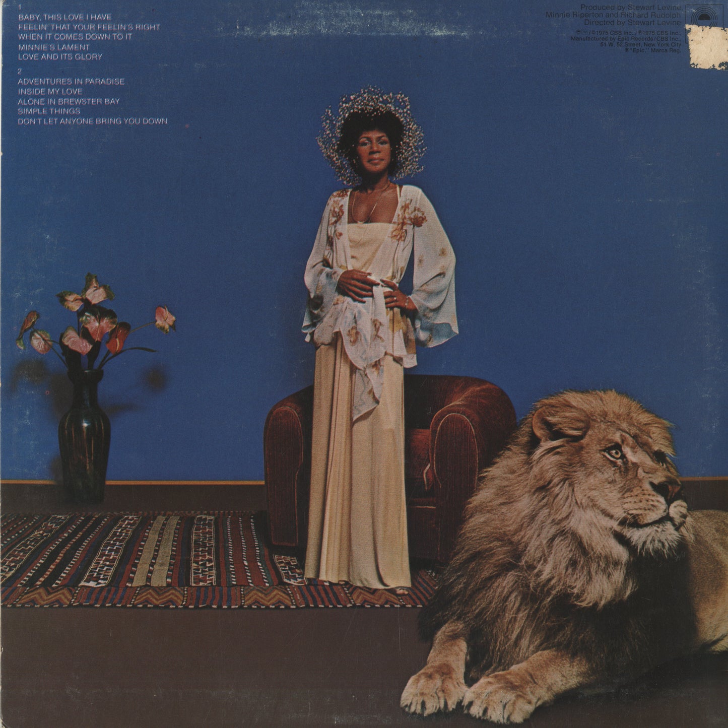 Minnie Riperton / ミニー・リパートン / Adventures In Paradise (PE 33454)