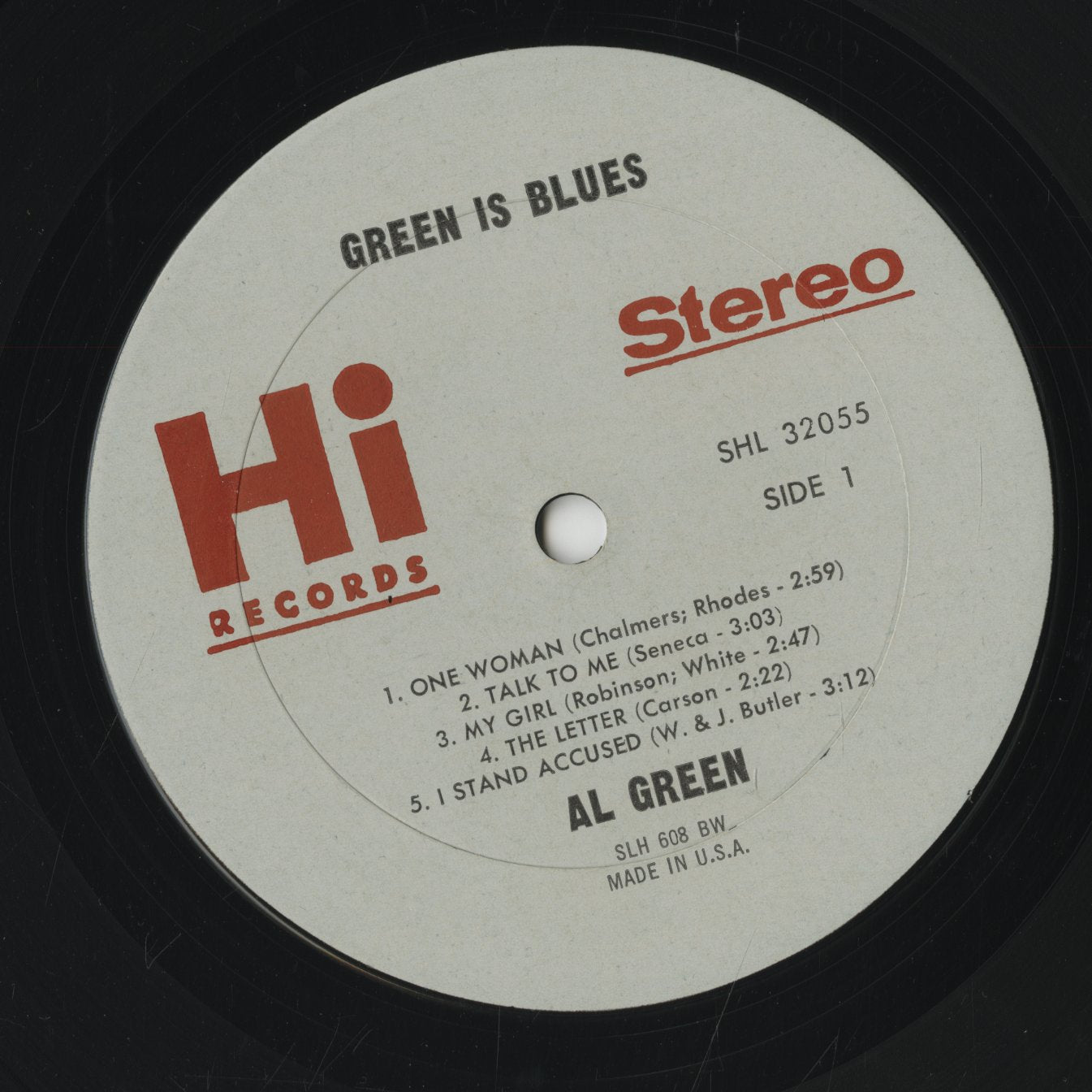 Al Green / アル・グリーン / Green Is Blues (SHL 32055)