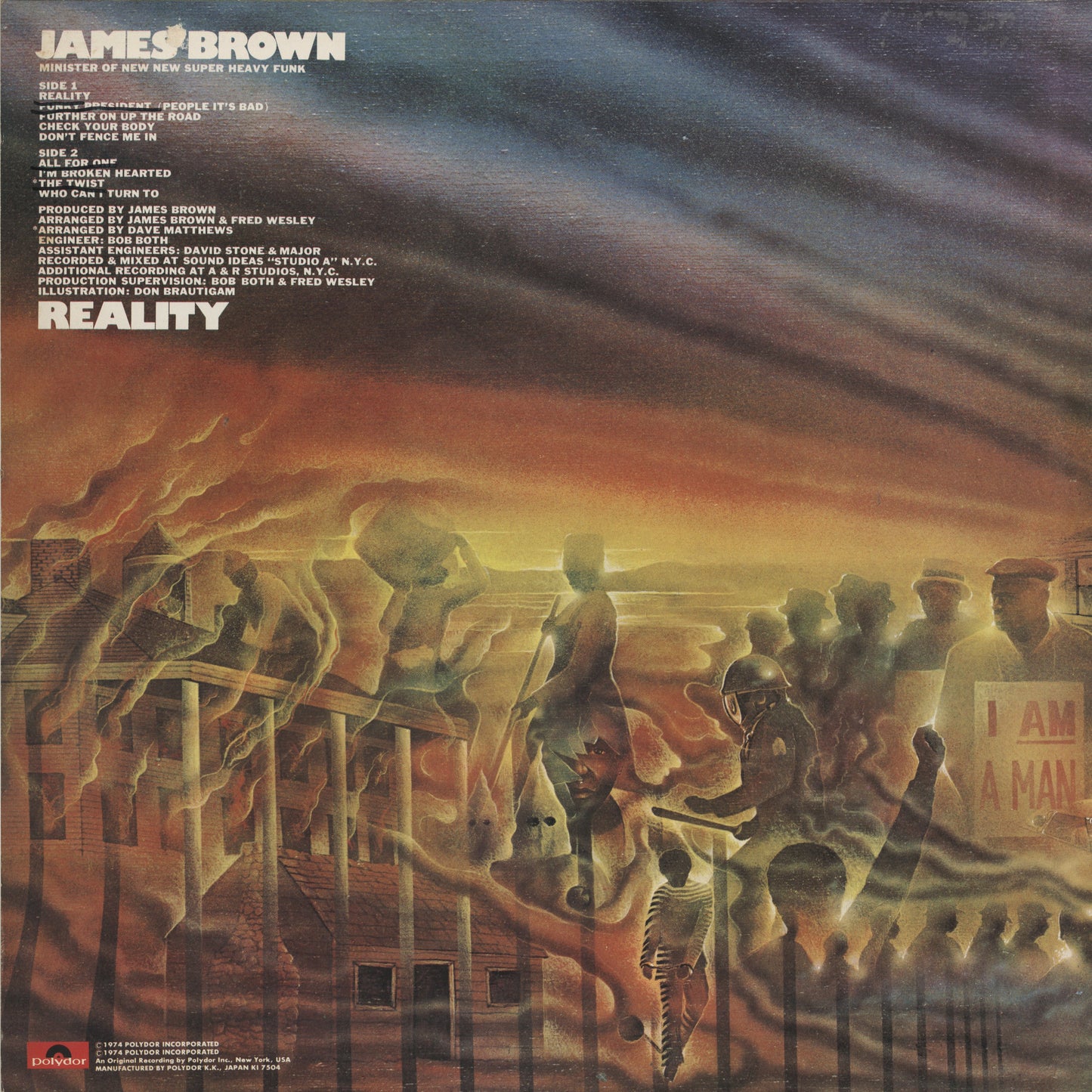 James Brown / ジェイムス・ブラウン / Reality (MP 2454)