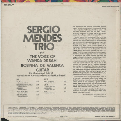 Sergio Mendes / セルジオ・メンデス・トリオ / So Nice (SPC3149)