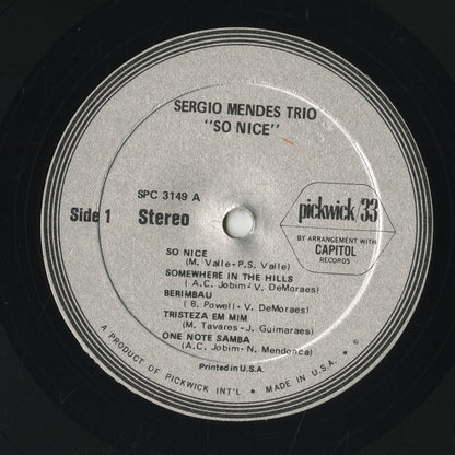 Sergio Mendes / セルジオ・メンデス・トリオ / So Nice (SPC3149)