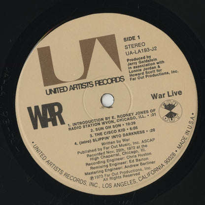 War / ウォー / War Live (UA-LA193-J2)