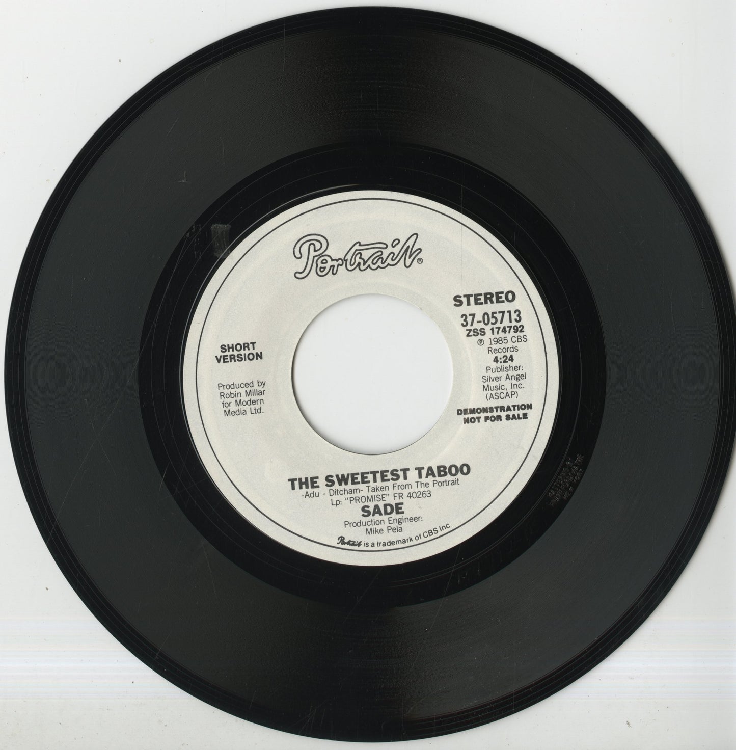 Sade / シャーデー / The Sweetest Taboo -7 (37-05713)