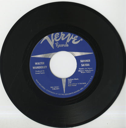 Walter Wanderley / ワルター・ワンダレイ / Summer Samba / Call Me -7 (VK 10421)
