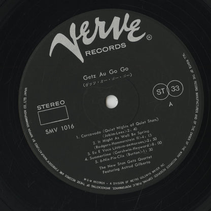 Stan Getz / スタン・ゲッツ / Getz Au Go Go (SMV-1016)