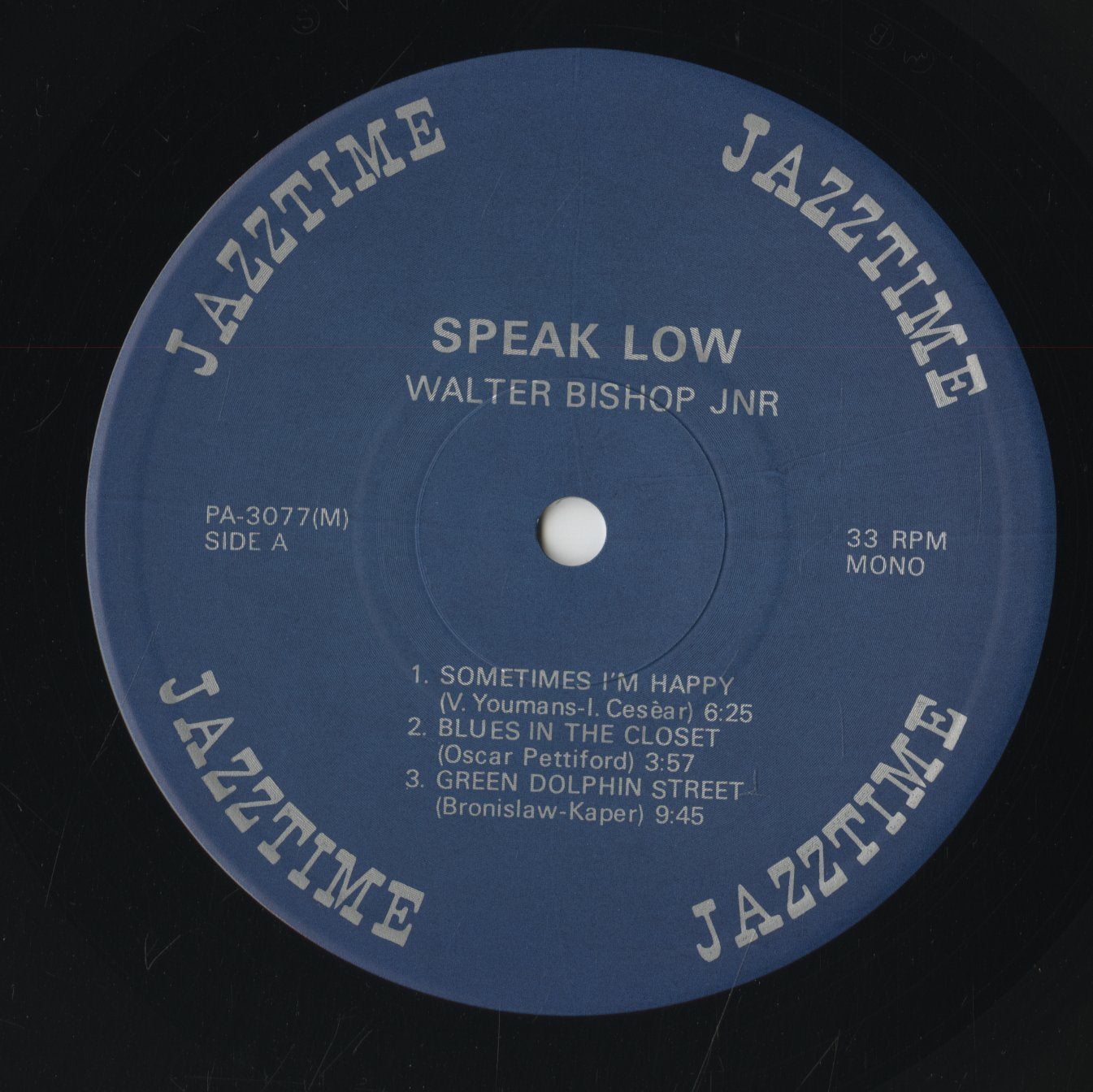 Walter Bishop Jr. / ウォルター・ビショップ・ジュニア / Speak Low