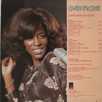 Gwen McCrae / グウェン・マクレエ / Something So Right (CAT 2608)