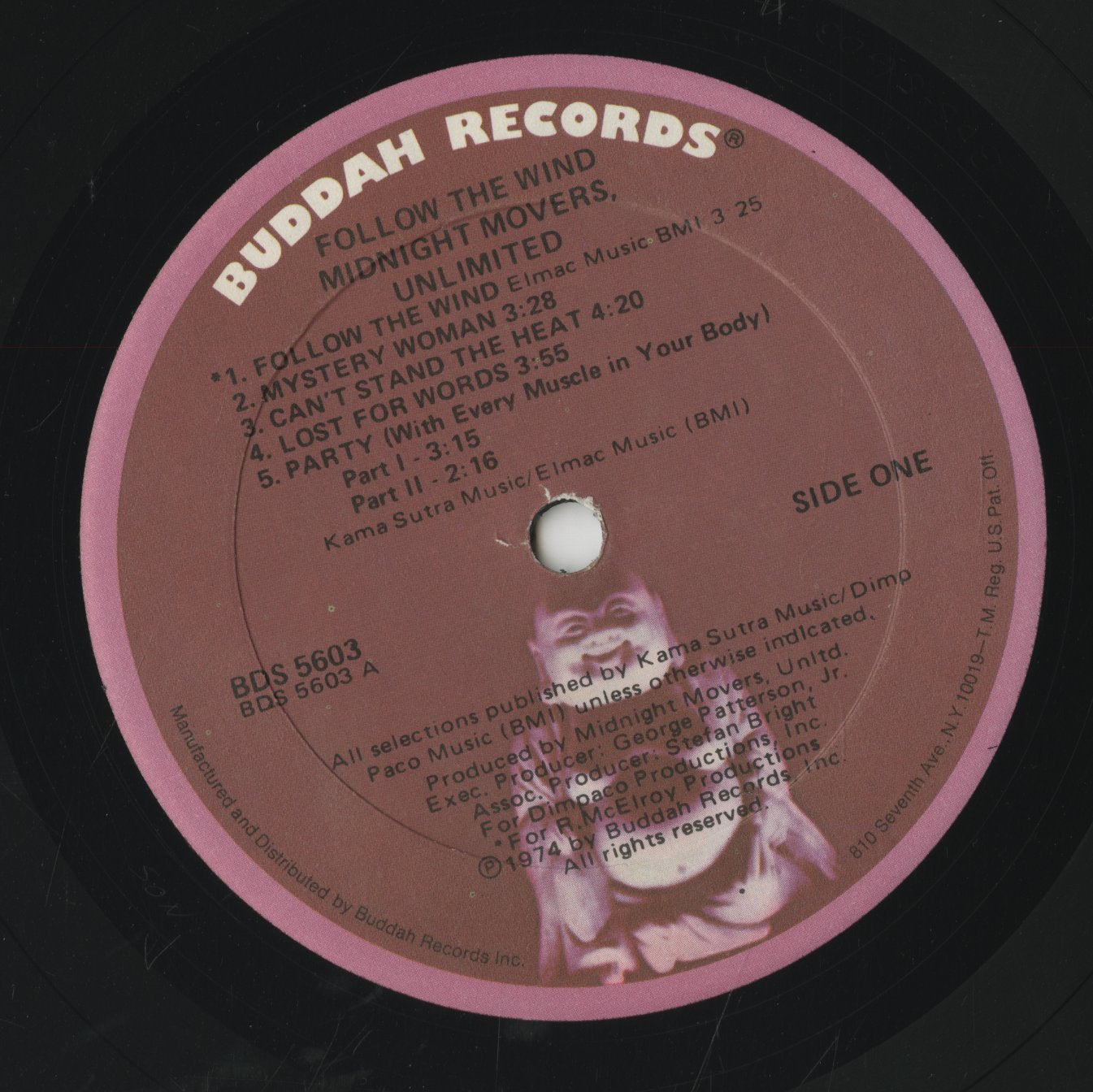 Midnight Movers, Unltd / ミッドナイト・ムーバーズ / Follow The Wind (BDS 5603)