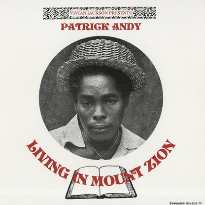 Patrick Andy - Living In Mount Zion (PSLP111) LP 2022 UK Pressure Sounds｜新品LP