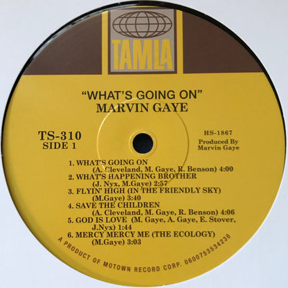 Marvin Gaye / マーヴィン・ゲイ / What's Going On (180g)