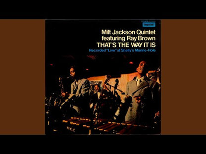 Milt Jackson / ミルト・ジャクソン / That's The Way It Is (AS-9189)
