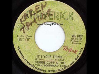 Dennis Coffey & The Lyman Woodard Trio / デニス・コフィ / It's Your Thing -7 ( MA 1007 )