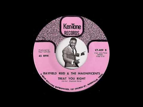 洋楽 Rayfield Reid & The Magnificents CD Rayfield Reid & The Magnificents - Treat You Right LP US ファンク