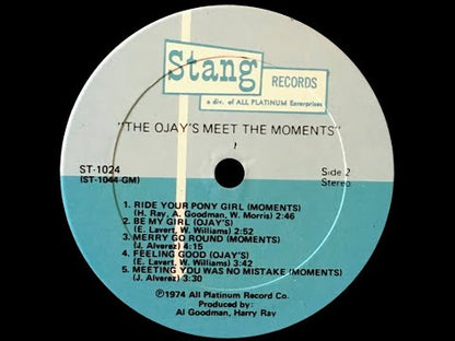 O'Jays / The Moments / オージェイズ　モーメンツ / O'Jays Meet The Moments (ST1024)