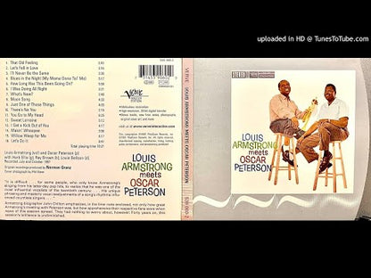 Louis Armstrong, Oscar Peterson / ルイ・アームストロング オスカー・ピーターソン / Louis Armstrong Meets Oscar Peterson (MV 2656)
